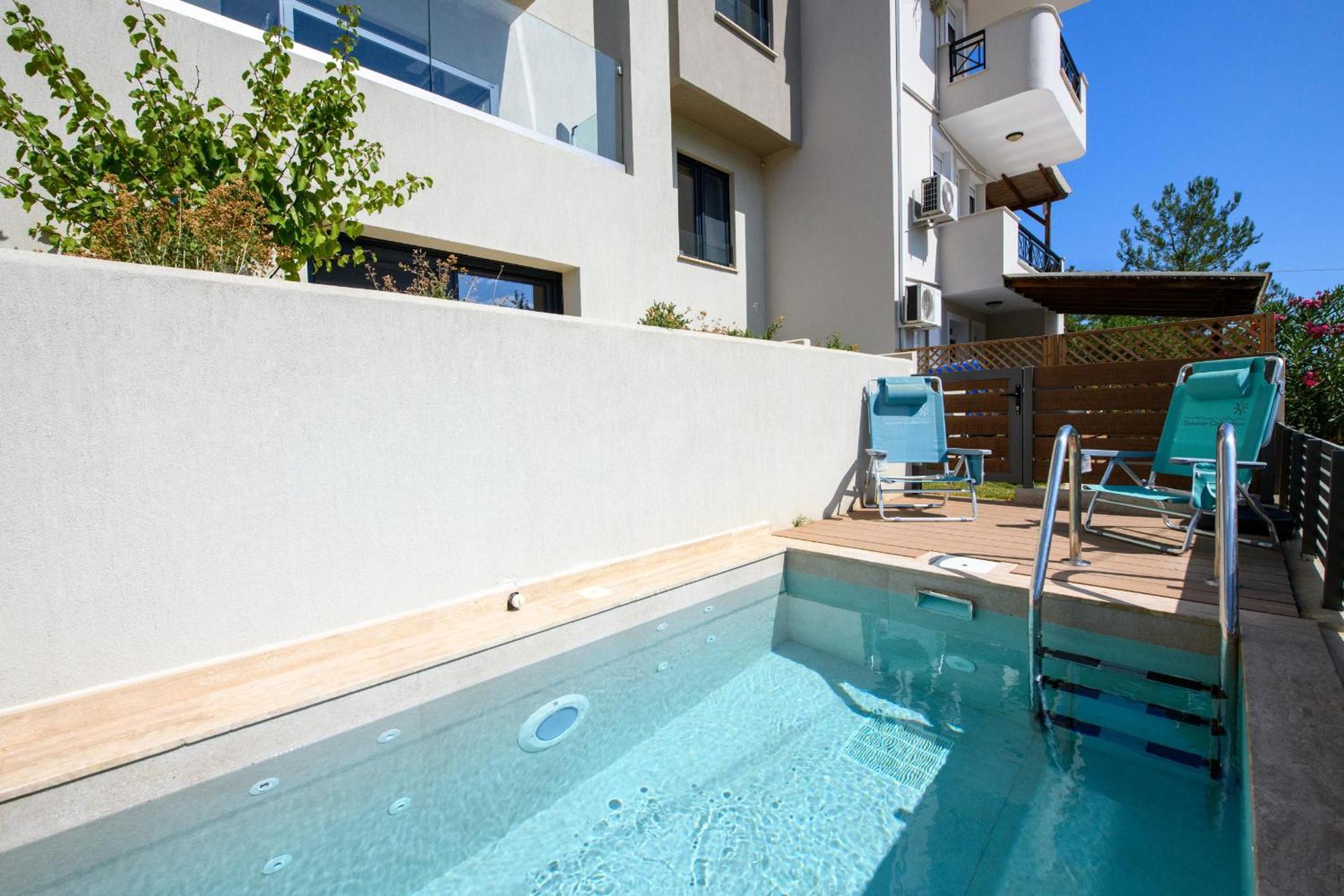 Archetypo Luxury Living Apartment Chrysi Ammoudia Exterior foto
